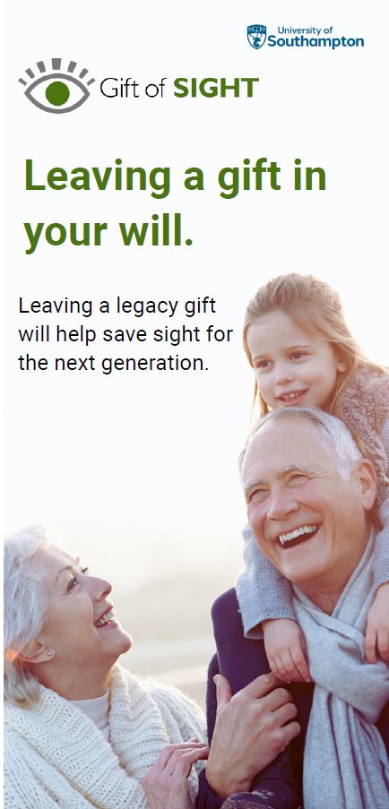 Leaving a gift in your will - legacy leaflet