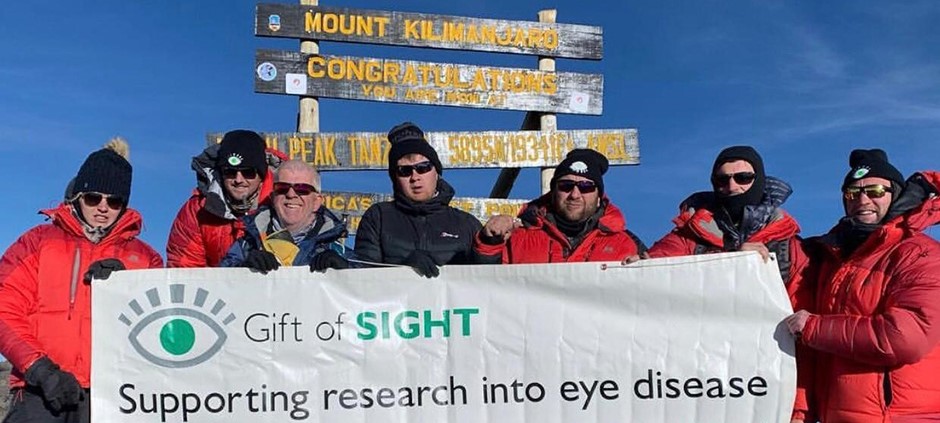 Fundraising trek for children's eye research