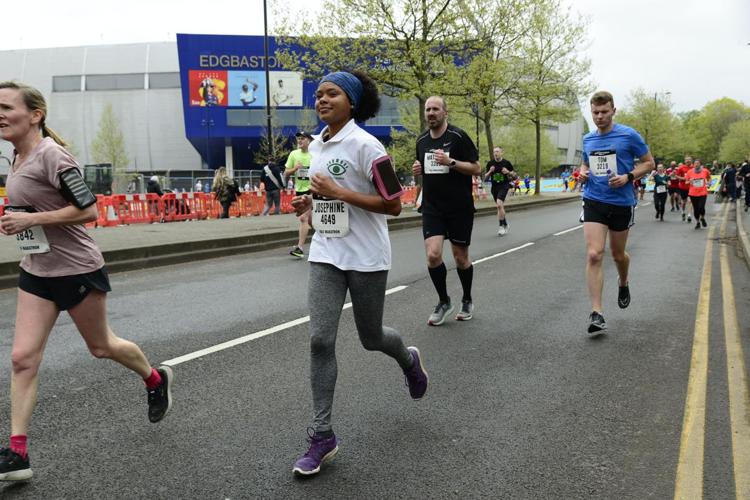 Josephine Bates Josephine Bates running in charity race