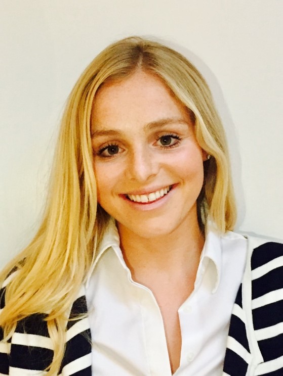 Rebecca Kaye - smiling at camera