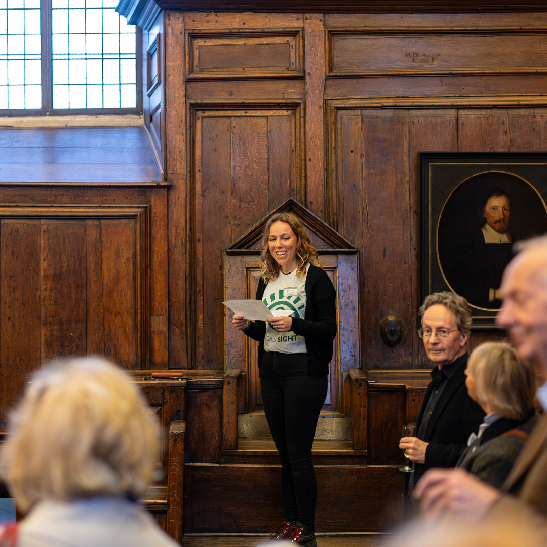 Dr Ellie Keeling at the Bach Anniversary Performance